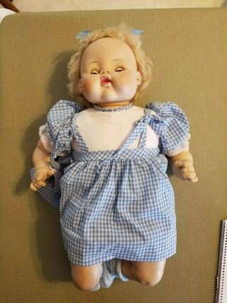 Large 22 " Madame Alexander Kitten Baby Doll 1961