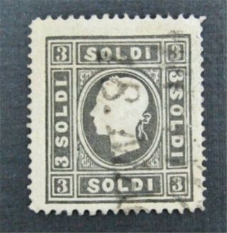 Nystamps Austrian Offices Abroad Lombardy Venetia Stamp 8a $375