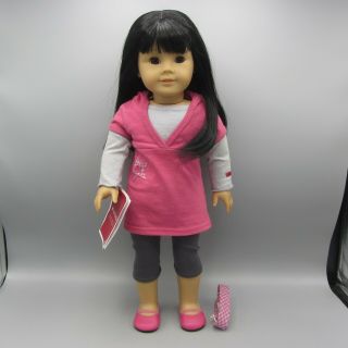 American Girl Jly 4 18 " Asian Just Like You Doll / Pleasant Company Retired
