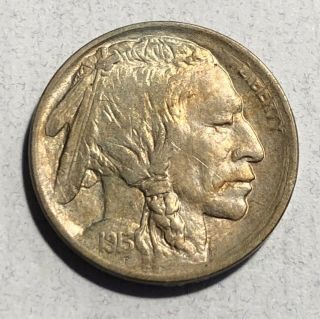 1913 - D Buffalo 5c Nickel Toning