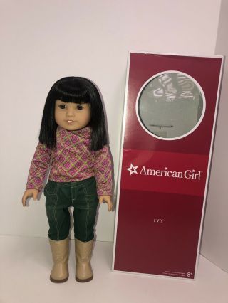 American Girl Doll Ivy Ling And Meet Outfit