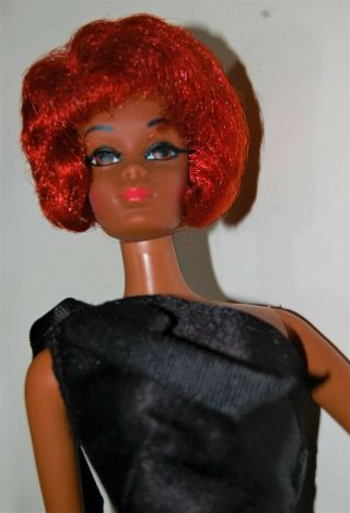 Vintage Barbie Tnt Julia Christie Doll Aa Black 1968 1960 