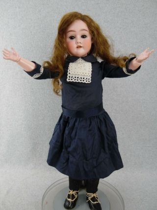 24 " Antique German Max Handwerck Bisque Head Composition Doll " Tlc "