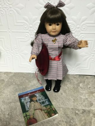 PLEASANT COMPANY SAMANTHA DOLL American Girl MEET OUTFIT HAT LOCKET RETIRED 2