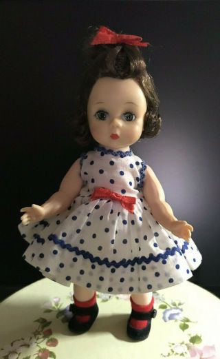 1950s Madame Alexander Wendy Kins BKW Dolls in Tagged dress set.  Cute 3