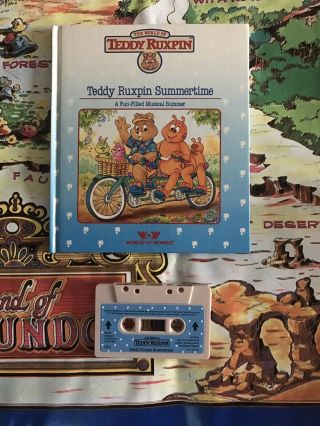 Teddy Ruxpin - Summertime - Book And Tape