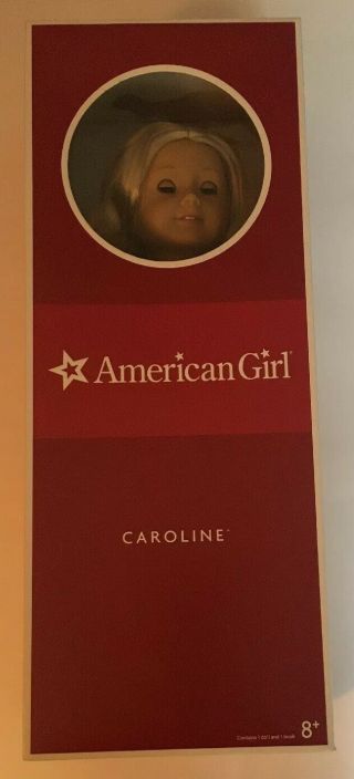 American Girl Caroline Abbott Doll With Book & Box
