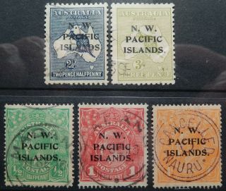 North West Pacific Is.  Scott 30 - 31,  40 - 41,  46,