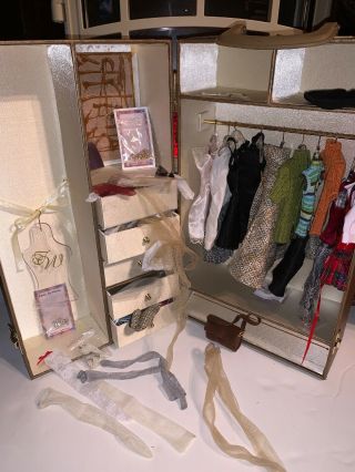 Tyler Wentworth Single Doll Closet Fully Loaded With Clothes And Accessories