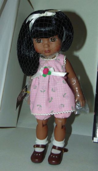 Mary Engelbreit Boxed Black Doll Basic Georgia Pretty In Pink Tonner Ann Estelle