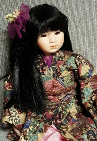 Pauline Bjonness - Jacobsen - Michiko - Limited Edition 42 Of 950 Porcelain Doll
