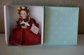 Madame Alexander 60680 Happy Christmas Princess Elizabeth 8 " Doll Mib X10