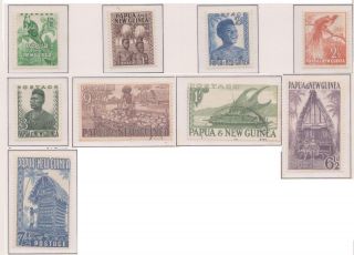 (pngd - 1 1952 Png 16 Set Of Pictorial Series ½d To 1pound & F/u