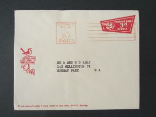 Australia Unlisted 3 D Postal Stationary From Sydney,  Australia - 1244