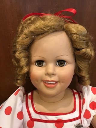 33” Shirley Temple Playpal Danbury Doll