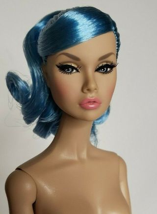 Integrity Toys Poppy Parker Looks A Plenty,  Blue Hair Nude Doll