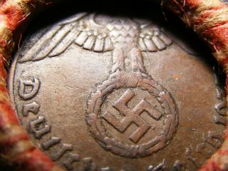 Estate Wheat Penny Roll 1943 Steel - Nazi Coin On Ends