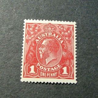 Australia Stamp Scott 21 King George V 1914 - 24 Mh C542