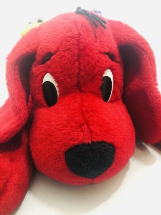 Scholastic CLIFFORD the Big Red DOG CLEO T - BONE plush Large 24” Bright Red 2