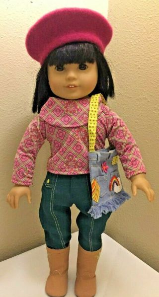 American Girl Doll Ivy Ling Julies Friend Meet Outfit