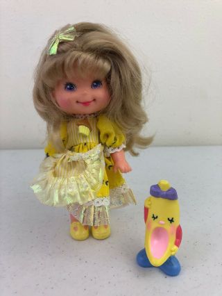 1988 Mattel Cherry Merry Muffin Banancy Bitty Banana Doll Figure Toy