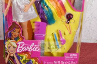 Mattel - Barbie Rainbow Sparkle Hair Barbie Doll 3