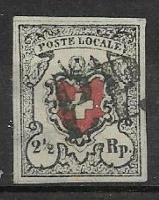 Switzerland 1850 Sc.  1 Cancel If 1.  600.  -, , ,