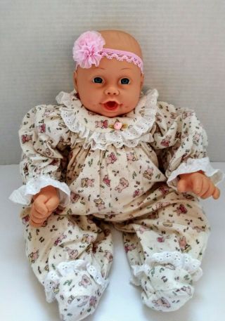 18” Realistic Reborn Baby Girl Doll w/pacifier dimples Soft Cuddly Body 3