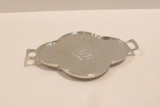 EUGENE KUPJACK EXQUISITE MINIATURE STERLING SILVER SERVING TRAY 3