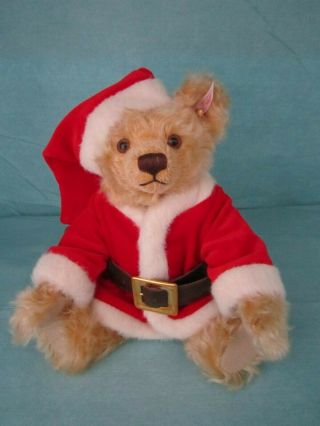 Steiff 037665 Musical Santa Claus Teddy Bear 12 " 2004 Limited Edition 961/2000