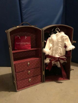 American Girl Samantha Pleasant Company Steamer Trunk Clothes Not