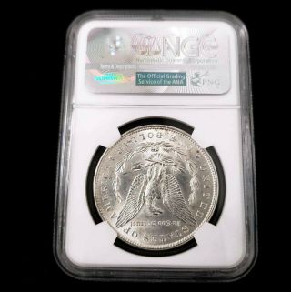 1886 US United States Morgan Silver $1 One Dollar NGC MS61 Collector Coin WD6019 2