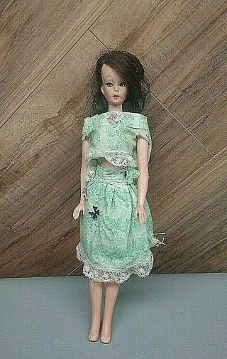 Uneeda Miss Suzette Fashion Doll Rooted Hair Barbie Clone Bumps Feet For Shoes