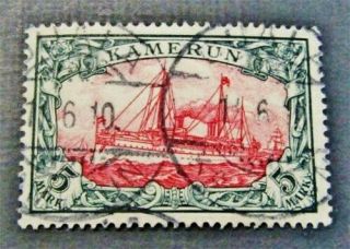 Nystamps German Cameroun Stamp 19 $575 Signed