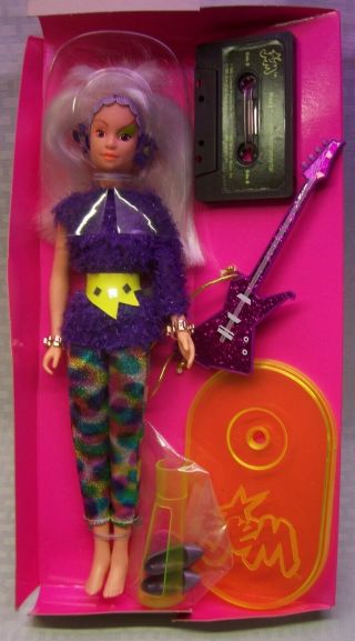 1985 Hasbro Jem Roxy Of The Misfits Doll Not Played With