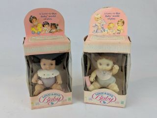 2 Love - A - Bye Baby Dolls | Hasbro 1987 | In Boxes
