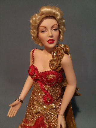 Franklin Marilyn Monroe " River Of " Porcelain Doll