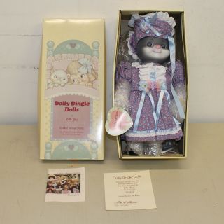 Goebel Bette Ball Dolly Dingle Dolls Musical Twinkle Twinkle Cat W/ Box &