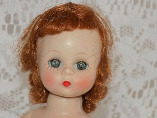 1954 - 55 Madame Alexander Wendy - Kins Alexander - Kins Doll To Dress Red Head Slw