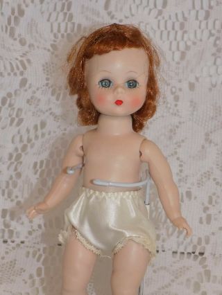 1954 - 55 Madame Alexander Wendy - kins Alexander - kins doll to Dress Red Head SLW 2