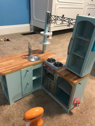 American Girl GOURMET KITCHEN SET most items incl. 2