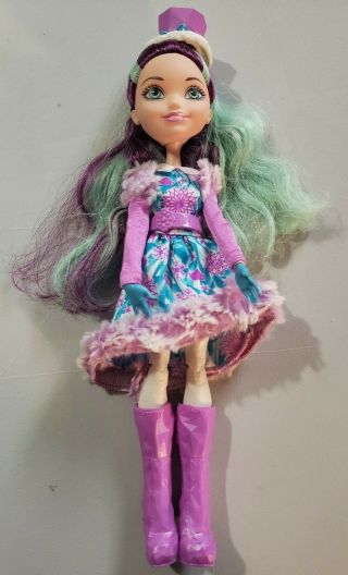 Monster High 11 " Doll Ever After High Madeline Hatter Epic Winter Princess 2015