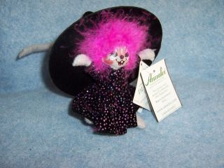 2008 Annalee Dolls - 5” Pink Witch Mouse 300508