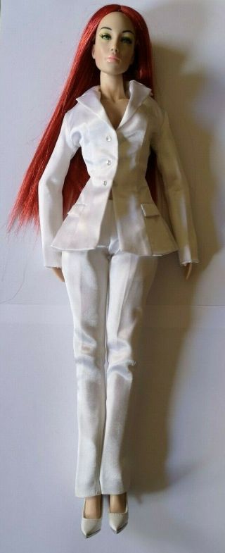 Superfrock Sybarite Blade Outfit - White Trouser Suit