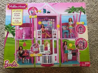 Mattel Barbie Doll Malibu Beach Dream House