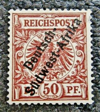 Nystamps German South West Africa Stamp 6 Og Nh $645 Signed