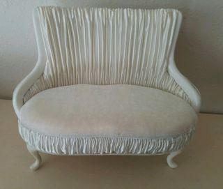 Horsman Cream 1/4 Scale Princess Loveseat Only - Fits Tonner Sybarite Numina