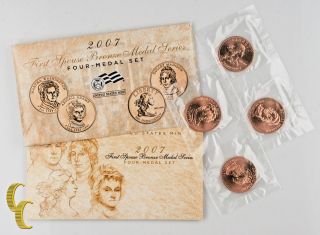 2007 First Spouse Bronze Medal Series 4 Medal Set Us