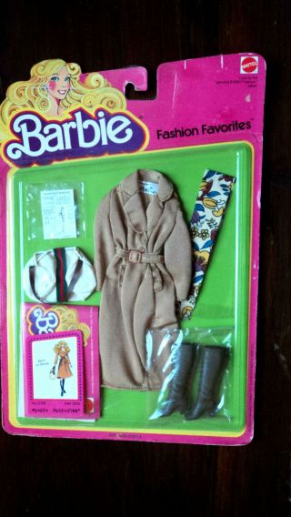 1978 Barbie Fashion Collectibles 2788 Rain Or Shine Nrfc