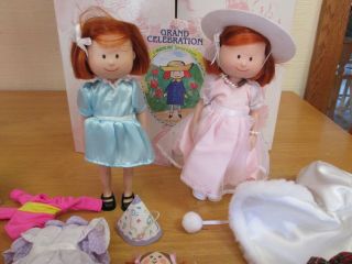 1998 Madeline Grand Celebration Special Edition By Eden 2 Dolls,  42 Piece Acces